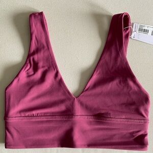 💗NWT Lululemon Align V Neck Light Support Sports Bra A/B
